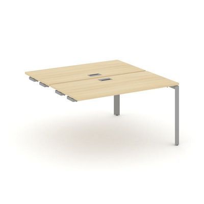 Style Project Next SN-59P.DPRS-004 (Акация лорка/Серый металл) Стол приставка к опорным элементам