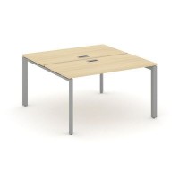 Style Project Next SN-59P.DRS-001 (Акация лорка/Серый металл) Рабочая станция двухсторонняя