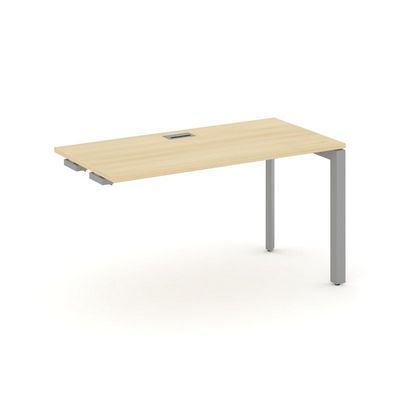 Style Project Next SN-59P.OPRS-013 (Акация лорка/Серый металл) Стол приставка к опорным элементам