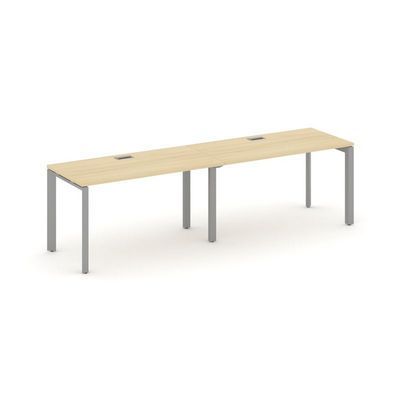 Style Project Next SN-59P.ORS-014 (Акация лорка/Серый металл) Рабочая станция односторонняя