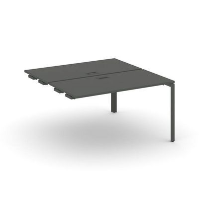 Style Project Next SN-59P.DPRS-003 (Антрацит/Антрацит металл) Стол приставка к опорным элементам