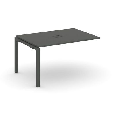 Style Project Next SN-59P.NSPRG-002 (Антрацит/Антрацит металл) Проходной наборный элемент переговорного стола