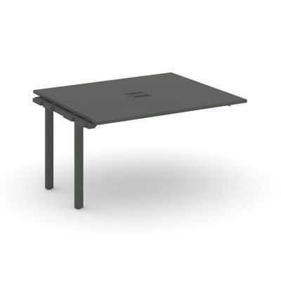 Style Project Next SN-59P.NSPRG-032 (Антрацит/Антрацит металл) Проходной наборный элемент переговорного стола