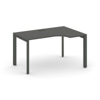 Style Project Next SN-59P.SPA-001(R) (Антрацит/Антрацит металл) Стол рабочий эргономичный, правый