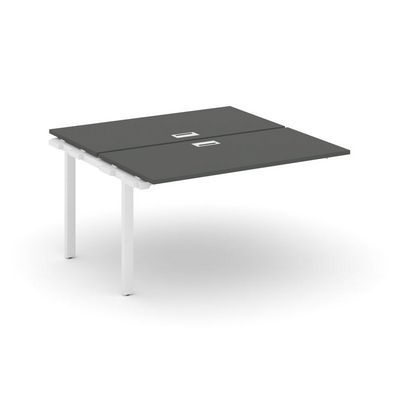 Style Project Next SN-59P.DNRS-003 (Антрацит/Белый металл) Проходной наборный элемент