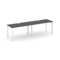 Style Project Next SN-59P.ORS-002 (Антрацит/Белый металл) Рабочая станция односторонняя