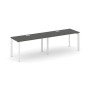 Style Project Next SN-59P.ORS-013 (Антрацит/Белый металл) Рабочая станция односторонняя