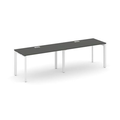 Style Project Next SN-59P.ORS-024 (Антрацит/Белый металл) Рабочая станция односторонняя