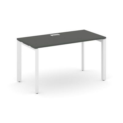 Style Project Next SN-59P.SP-003 (Антрацит/Белый металл) Стол письменный