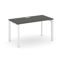 Style Project Next SN-59P.SP-025 (Антрацит/Белый металл) Стол письменный