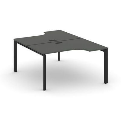 Style Project Next SN-59P.DRPA-022 (Антрацит/Черный металл) Рабочая станция эргономичная