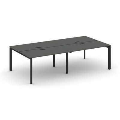 Style Project Next SN-59P.DRS-032 (Антрацит/Черный металл) Рабочая станция двухсторонняя