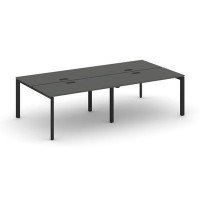 Style Project Next SN-59P.DRS-044 (Антрацит/Черный металл) Рабочая станция двухсторонняя