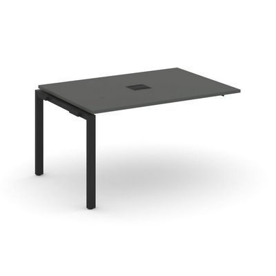 Style Project Next SN-59P.NSPRG-001 (Антрацит/Черный металл) Проходной наборный элемент переговорного стола