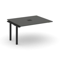 Style Project Next SN-59P.NSPRG-033 (Антрацит/Черный металл) Проходной наборный элемент переговорного стола