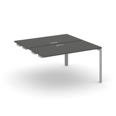 Style Project Next SN-59P.DPRS-003 (Антрацит/Серый металл) Стол приставка к опорным элементам