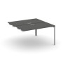 Style Project Next SN-59P.DPRS-004 (Антрацит/Серый металл) Стол приставка к опорным элементам