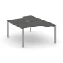 SN-59P.DRPA-022 (Антрацит/Серый металл) Рабочая станция эргономичная