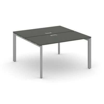 Style Project Next SN-59P.DRS-023 (Антрацит/Серый металл) Рабочая станция двухсторонняя