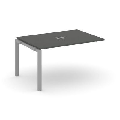 Style Project Next SN-59P.NSPRG-003 (Антрацит/Серый металл) Проходной наборный элемент переговорного стола