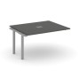 Style Project Next SN-59P.NSPRG-032 (Антрацит/Серый металл) Проходной наборный элемент переговорного стола