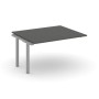 Style Project Next SN-59P.NSPRG-033.3 (Антрацит/Серый металл) Проходной наборный элемент переговорного стола