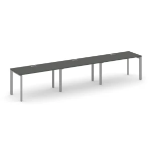 SN-59P.ORS-032 (Антрацит/Серый металл) Рабочая станция односторонняя