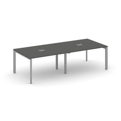 Style Project Next SN-59P.SPRG-043 (Антрацит/Серый металл) Стол переговорный