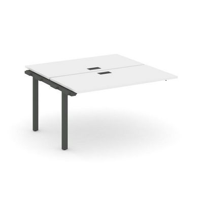 Style Project Next SN-59P.DNRS-004 (Белый/Антрацит металл) Проходной наборный элемент