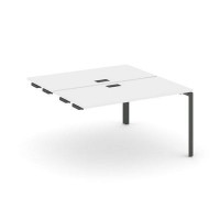 Style Project Next SN-59P.DPRS-012 (Белый/Антрацит металл) Стол приставка к опорным элементам