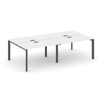 Style Project Next SN-59P.DRS-042 (Белый/Антрацит металл) Рабочая станция двухсторонняя