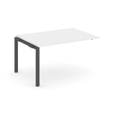 Style Project Next SN-59P.NSPRG-002.3 (Белый/Антрацит металл) Проходной наборный элемент переговорного стола