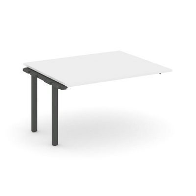 Style Project Next SN-59P.NSPRG-032.3 (Белый/Антрацит металл) Проходной наборный элемент переговорного стола