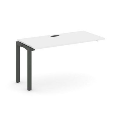 Style Project Next SN-59P.ONRS-024 (Белый/Антрацит металл) Проходной наборный элемент