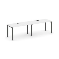 Style Project Next SN-59P.ORS-014 (Белый/Антрацит металл) Рабочая станция односторонняя