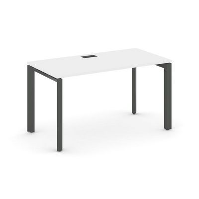 Style Project Next SN-59P.SP-014 (Белый/Антрацит металл) Стол письменный
