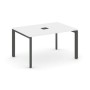 Style Project Next SN-59P.SPRG-003 (Белый/Антрацит металл) Стол переговорный