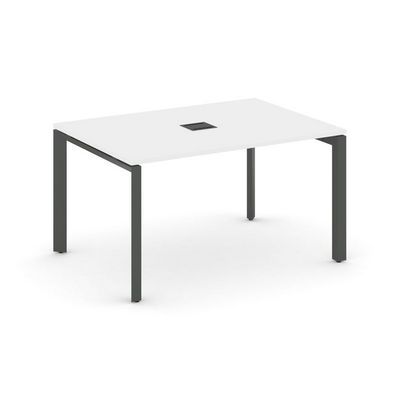 Style Project Next SN-59P.SPRG-004 (Белый/Антрацит металл) Стол переговорный