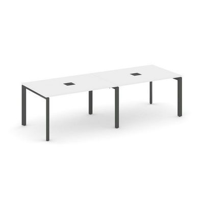 Style Project Next SN-59P.SPRG-013 (Белый/Антрацит металл) Стол переговорный