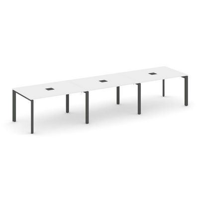 Style Project Next SN-59P.SPRG-023 (Белый/Антрацит металл) Стол переговорный