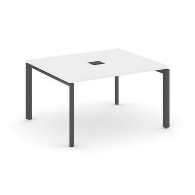 Style Project Next SN-59P.SPRG-033 (Белый/Антрацит металл) Стол переговорный