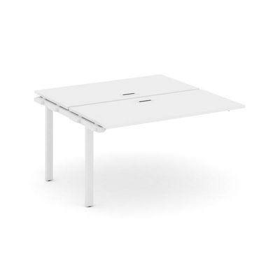 Style Project Next SN-59P.DNRS-011 (Белый/Белый металл) Проходной наборный элемент