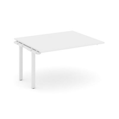 Style Project Next SN-59P.NSPRG-034.3 (Белый/Белый металл) Проходной наборный элемент переговорного стола