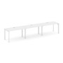 Style Project Next SN-59P.ORS-043 (Белый/Белый металл) Рабочая станция односторонняя