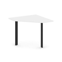 Style Project Next SN-59.UPRG-001 (Белый/Черный металл) Угловой элемент переговорного стола