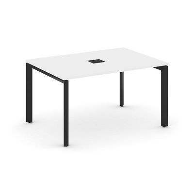 Style Project Next SN-59P.SPRG-001 (Белый/Черный металл) Стол переговорный