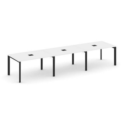 Style Project Next SN-59P.SPRG-023 (Белый/Черный металл) Стол переговорный