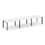 Style Project Next SN-59P.SPRG-023.3 (Белый/Черный металл) Стол переговорный