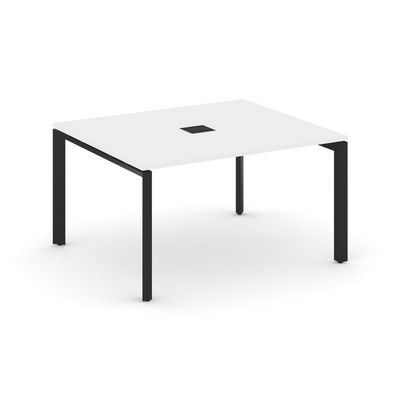 Style Project Next SN-59P.SPRG-033 (Белый/Черный металл) Стол переговорный