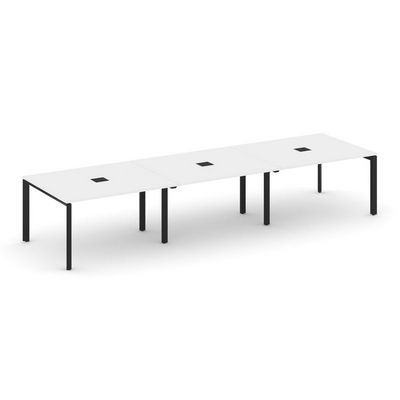 Style Project Next SN-59P.SPRG-053 (Белый/Черный металл) Стол переговорный